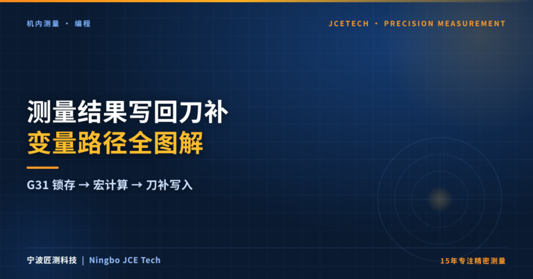 web A07 A07 测头测量结果如何自动写回刀补变量路径全图解